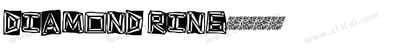 Diamond Ring字体转换
